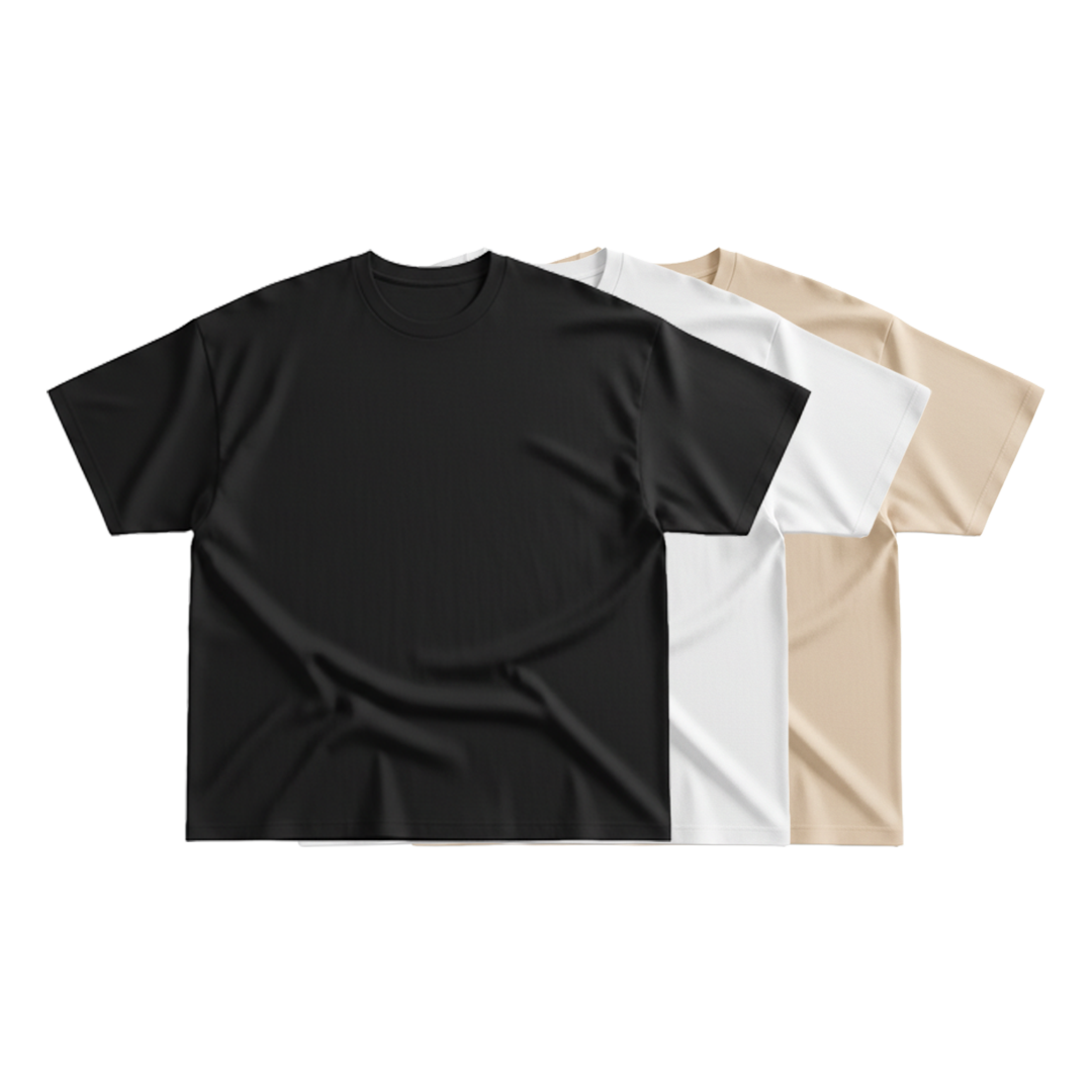 Pack Blank Oversized 3 Colores